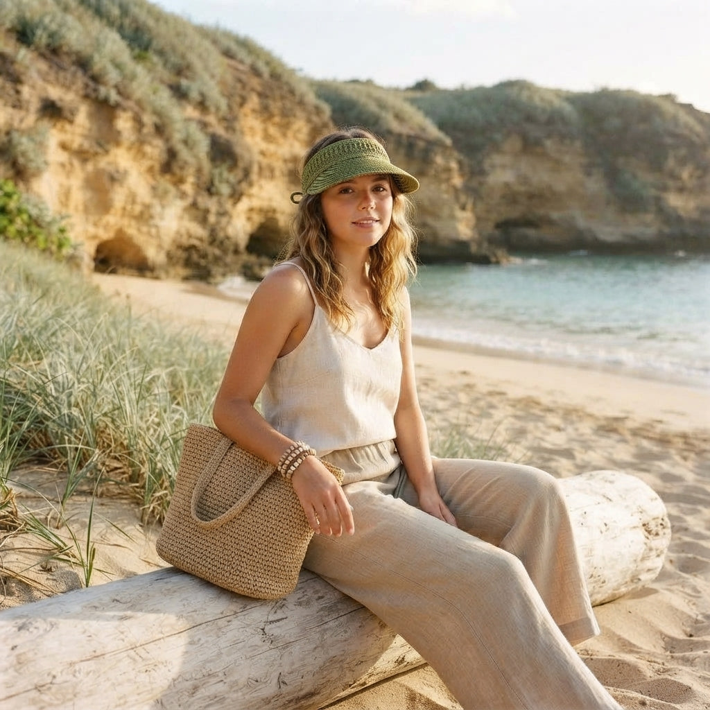 Stylish Summer Hat | Handmade Crochet PDF — Design 7