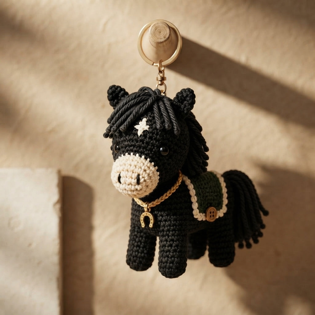 Pretty Keychain Charm | Handmade Crochet Pattern — Design 6