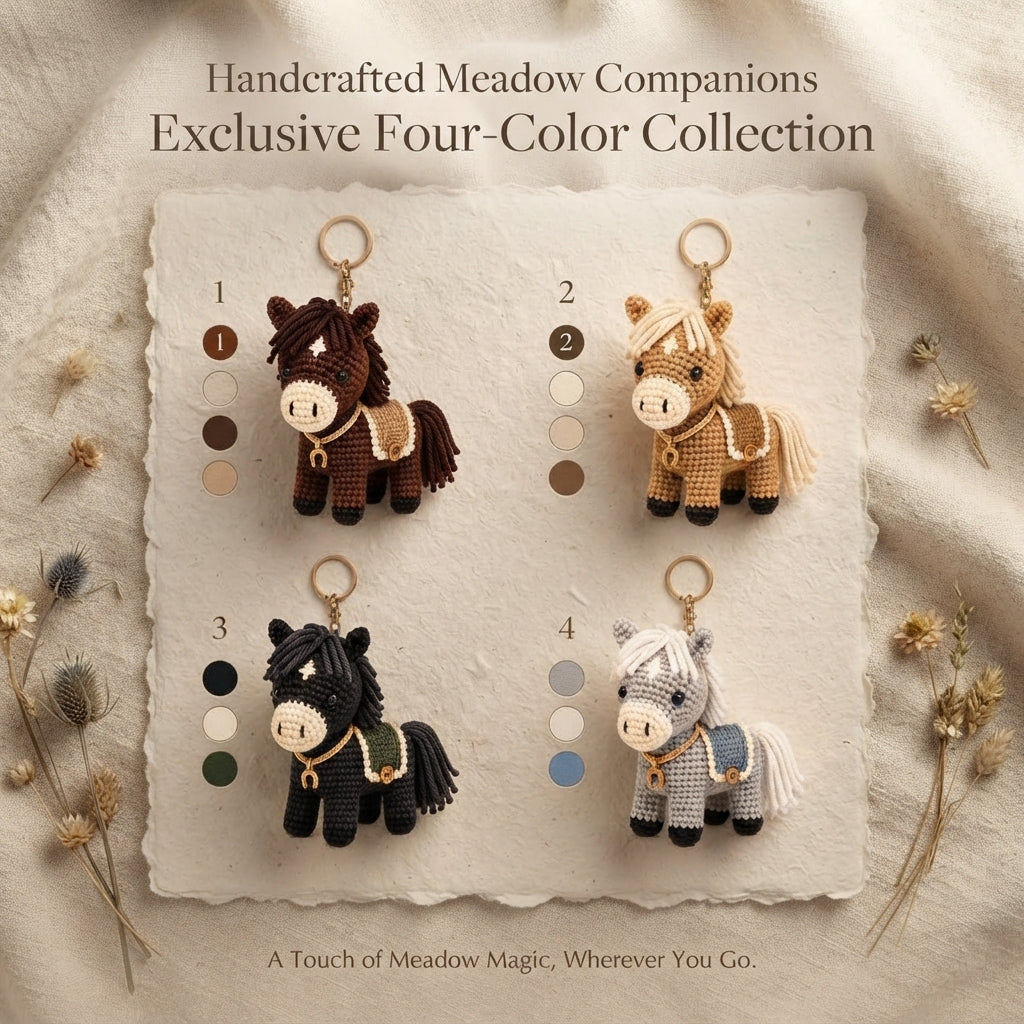 Pretty Keychain Charm | Handmade Crochet Pattern — Design 6