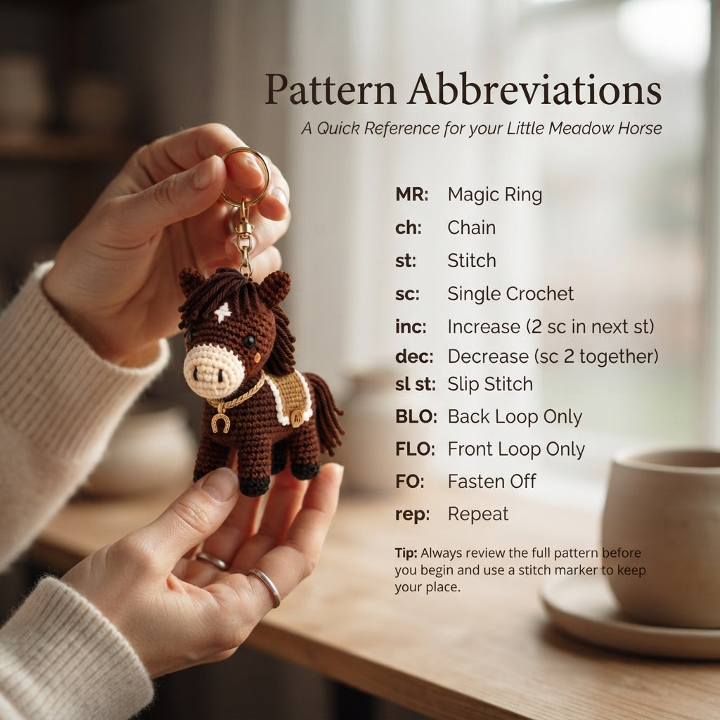 Pretty Keychain Charm | Handmade Crochet Pattern — Design 6