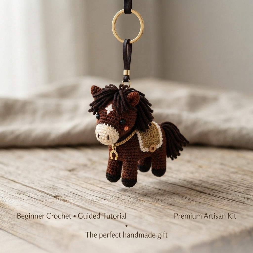 Pretty Keychain Charm | Handmade Crochet Pattern — Design 6