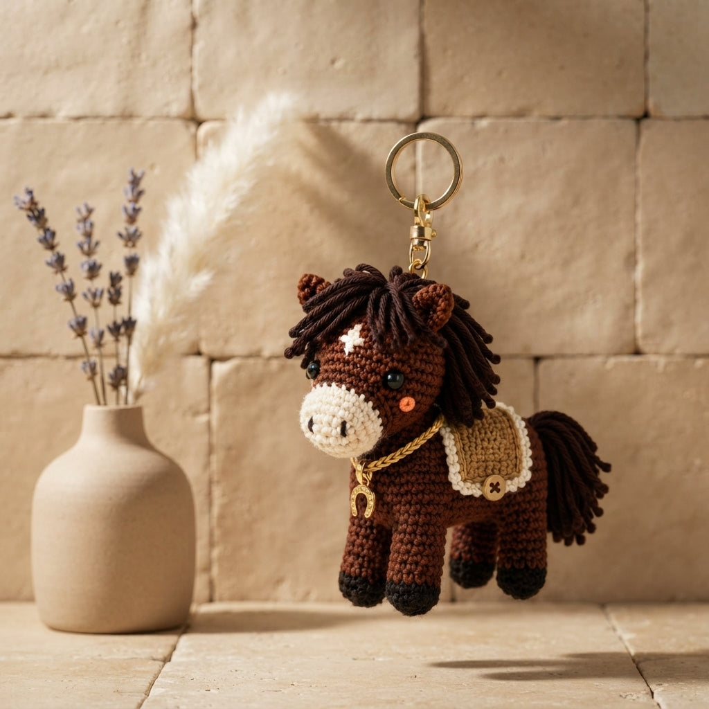 Pretty Keychain Charm | Handmade Crochet Pattern — Design 6