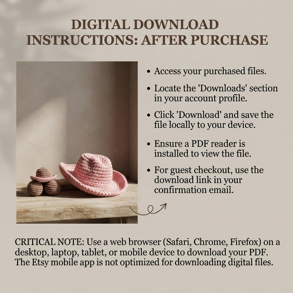 Chic Sun Visor | PDF Crochet Guide — Design 12