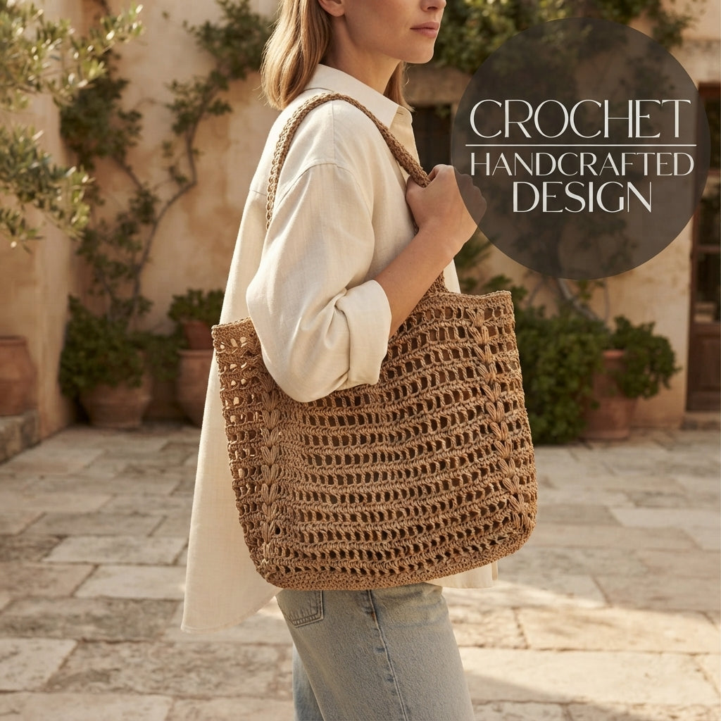 Raffia Tote V2 | Crochet Pattern PDF