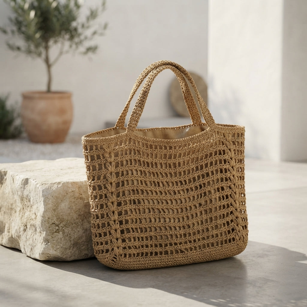 Raffia Tote V2 | Crochet Pattern PDF