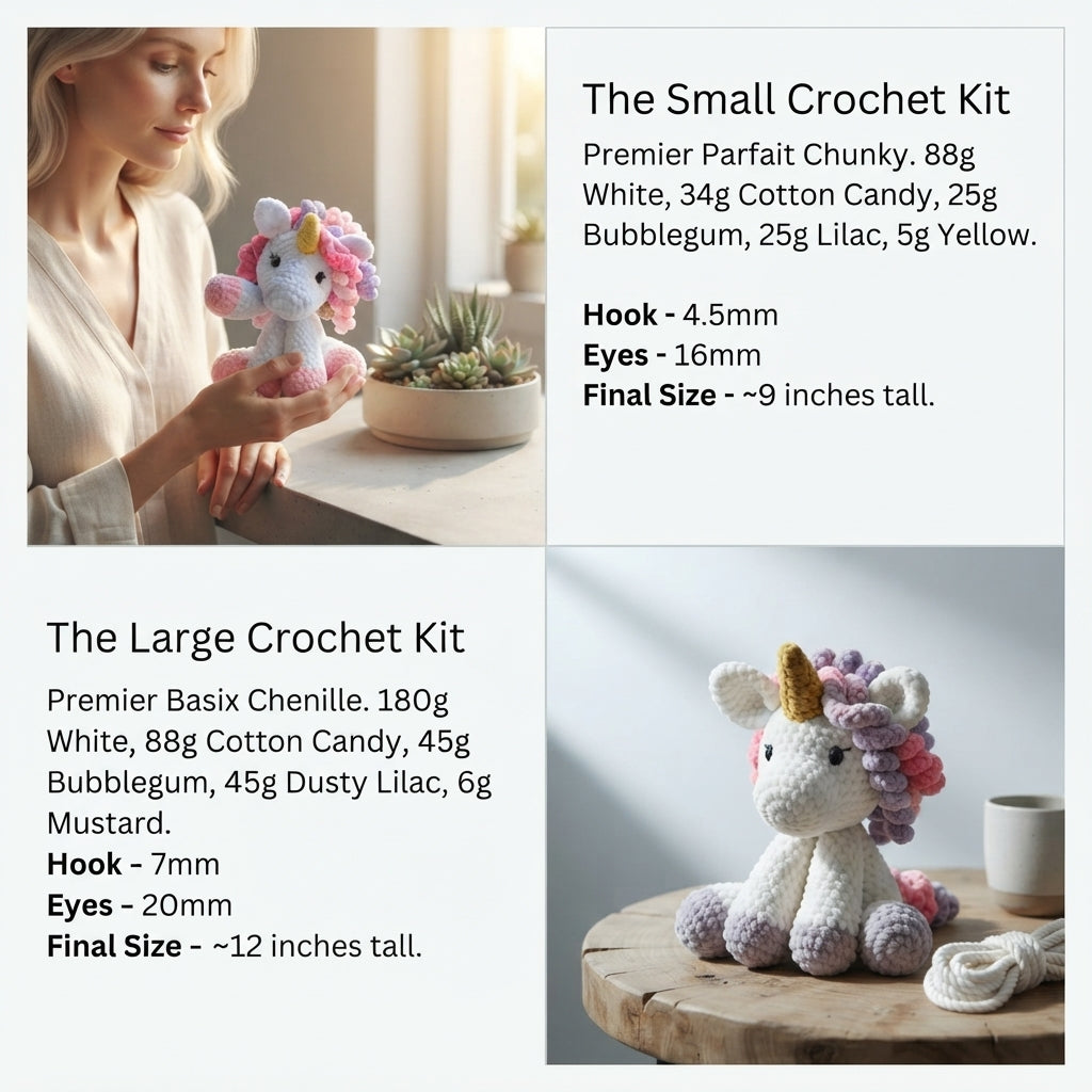 Charming Unicorn Companion | Crochet Pattern PDF