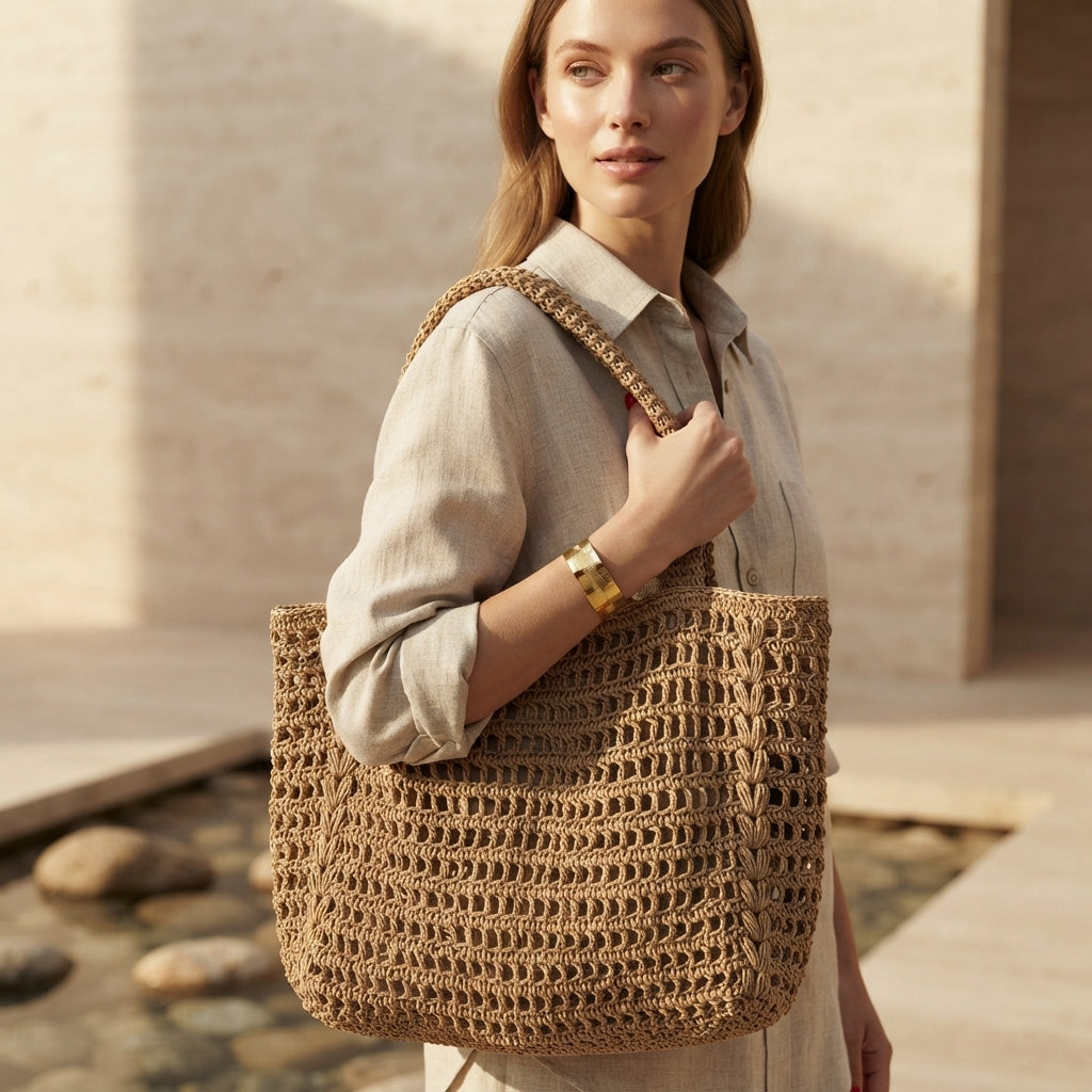 Raffia Tote V2 | Crochet Pattern PDF