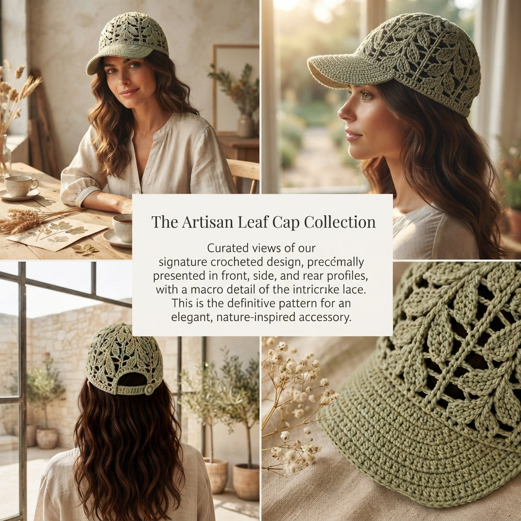 Classic Visor | Crochet Pattern Download — Design 3