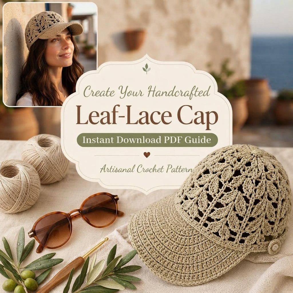 Classic Visor | Crochet Pattern Download — Design 3