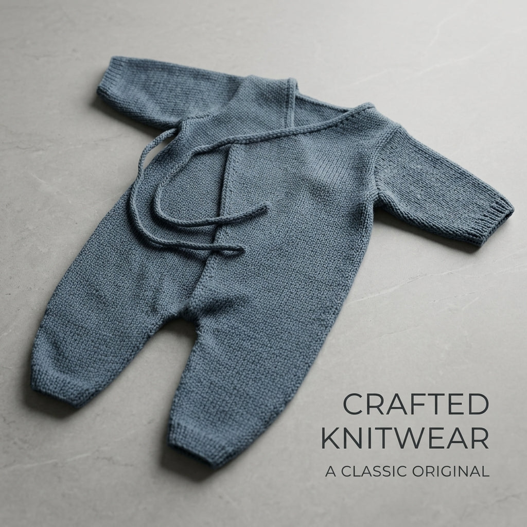 Knitting Wool Kimono Baby Crochet Pattern | Crochet Pattern PDF