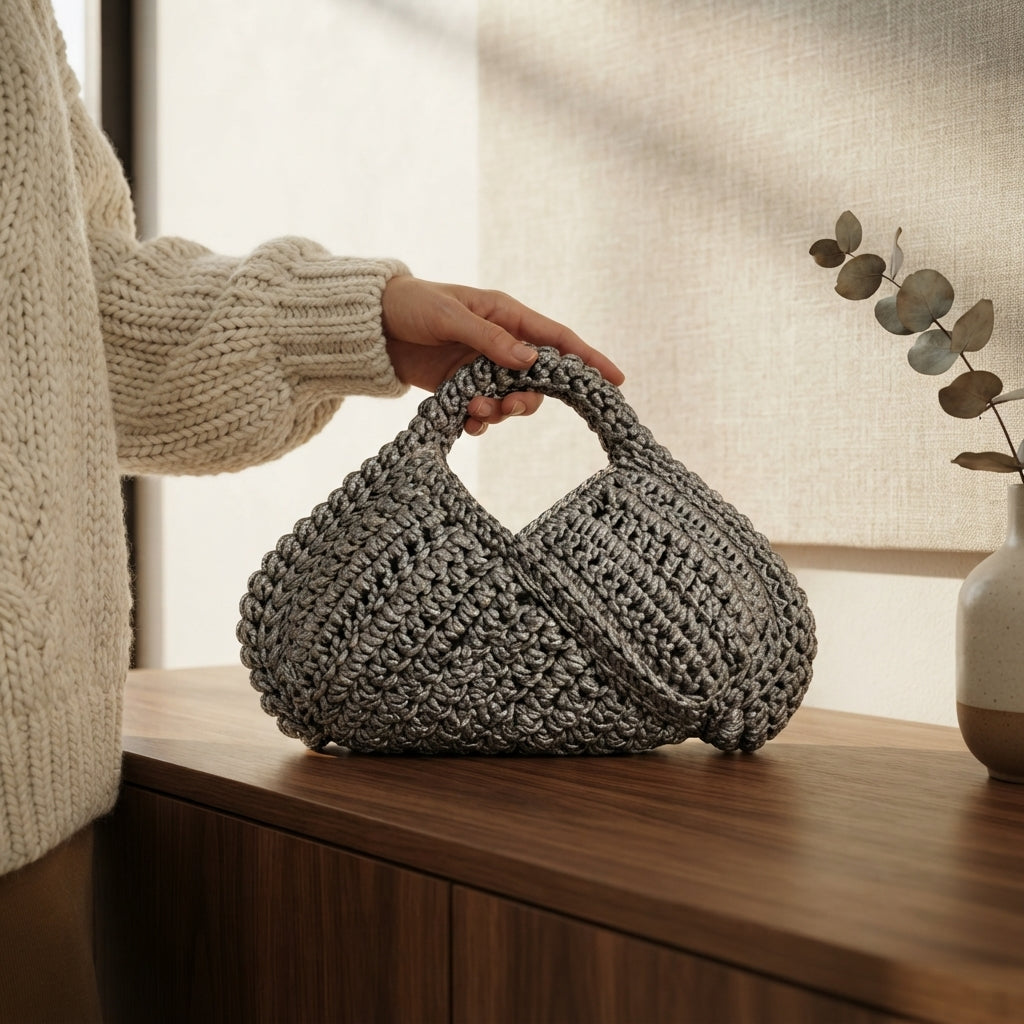 Beach Bag Purse Shoulder Bag | Crochet Pattern PDF