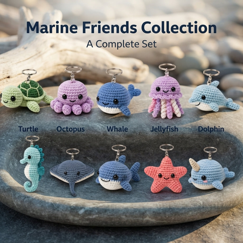 Massive 10+ Mini Charm Patterns | Crochet Bundle — Design 2