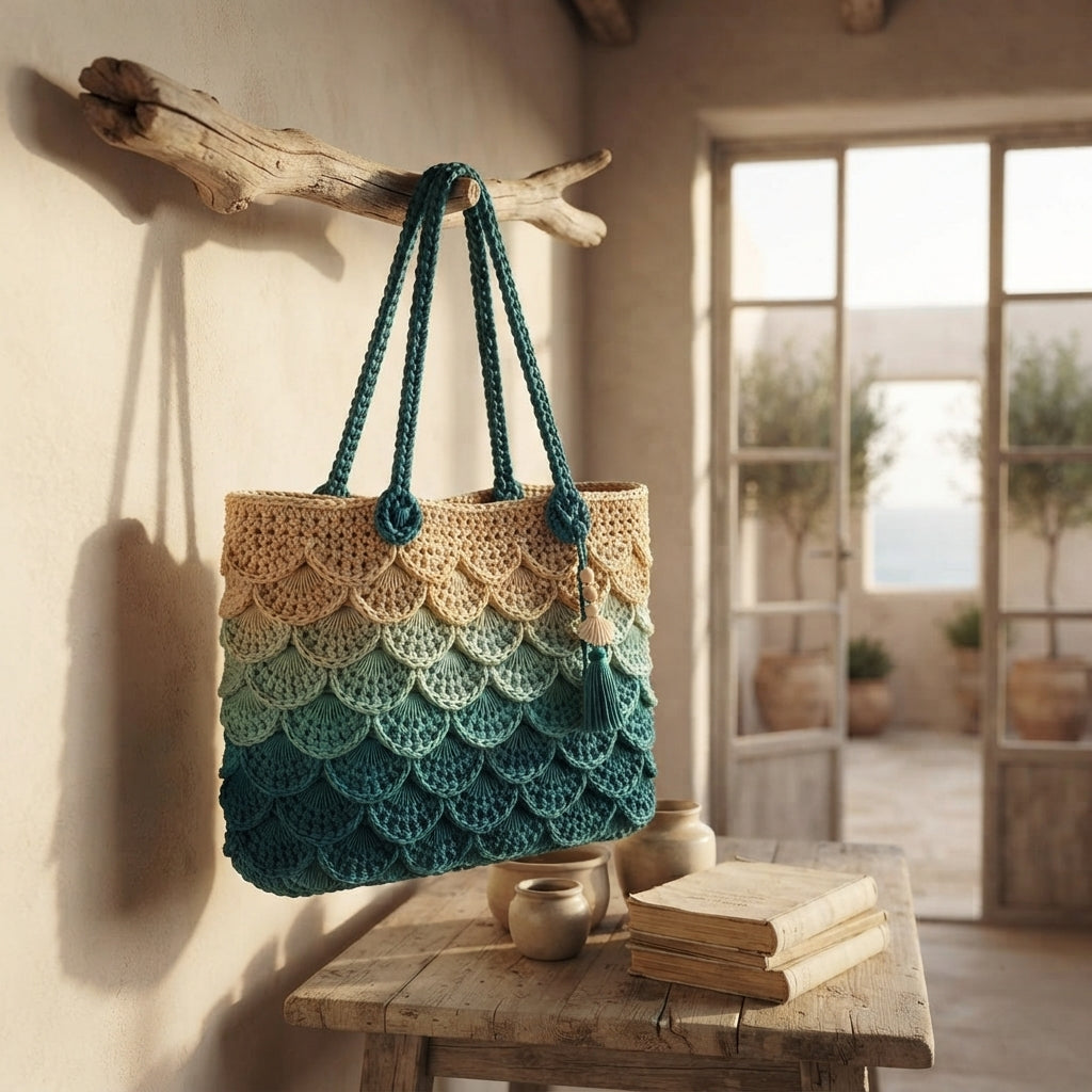 Market Bag Handbag Tote | Crochet Pattern PDF