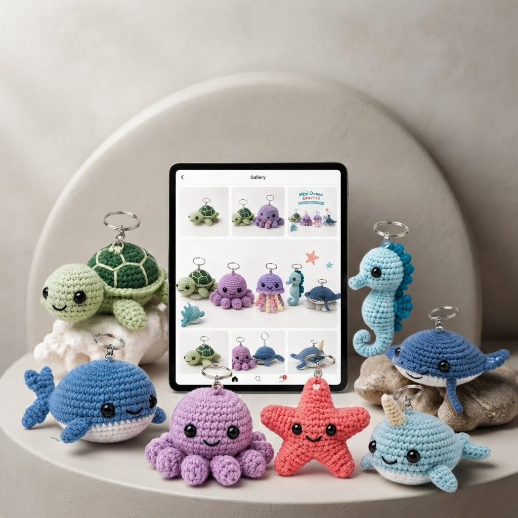 Massive 10+ Mini Charm Patterns | Crochet Bundle — Design 2
