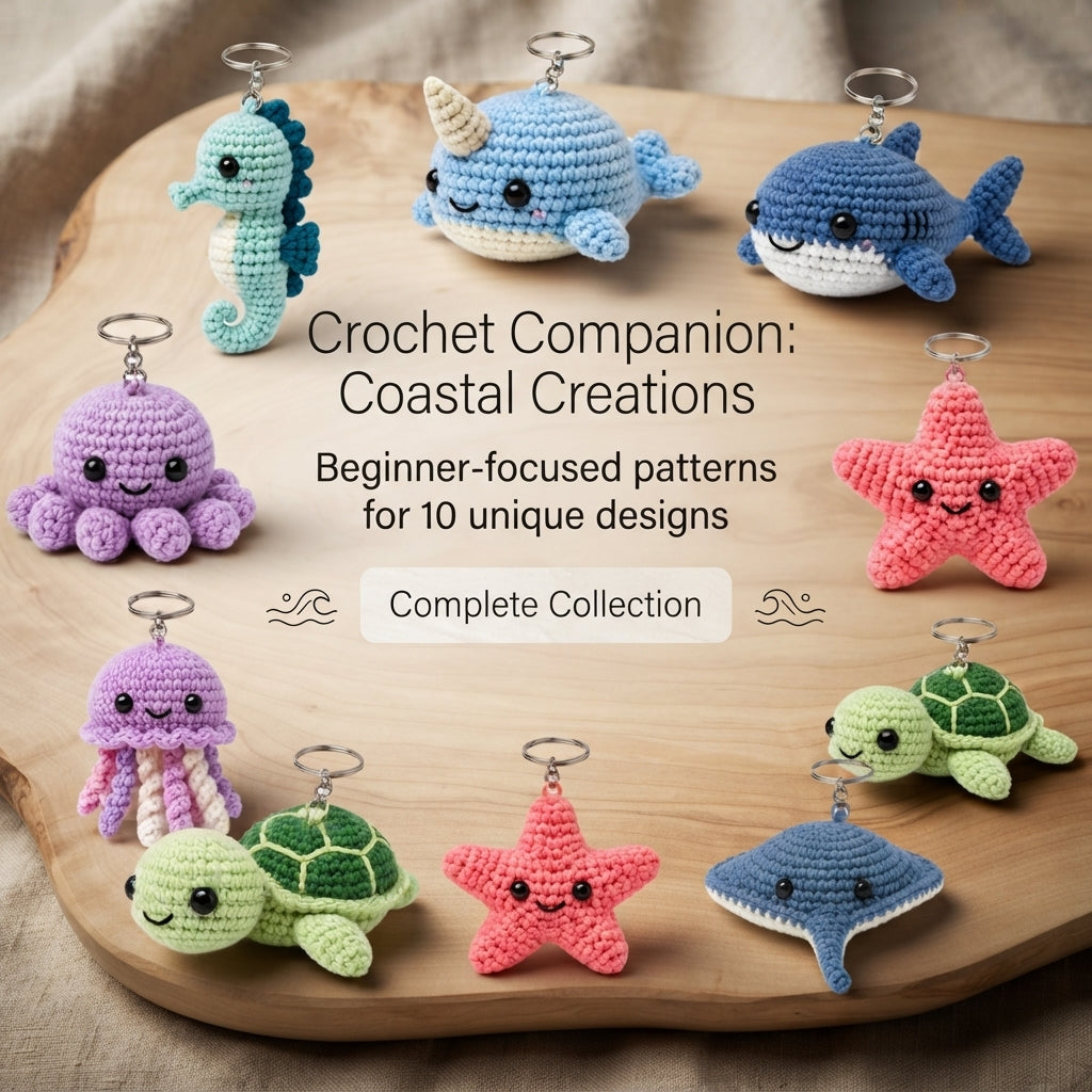 Massive 10+ Mini Charm Patterns | Crochet Bundle — Design 2
