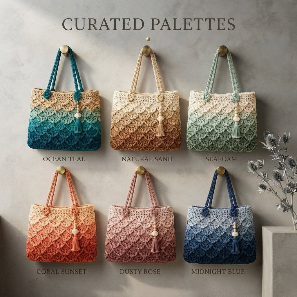 Market Bag Handbag Tote | Crochet Pattern PDF