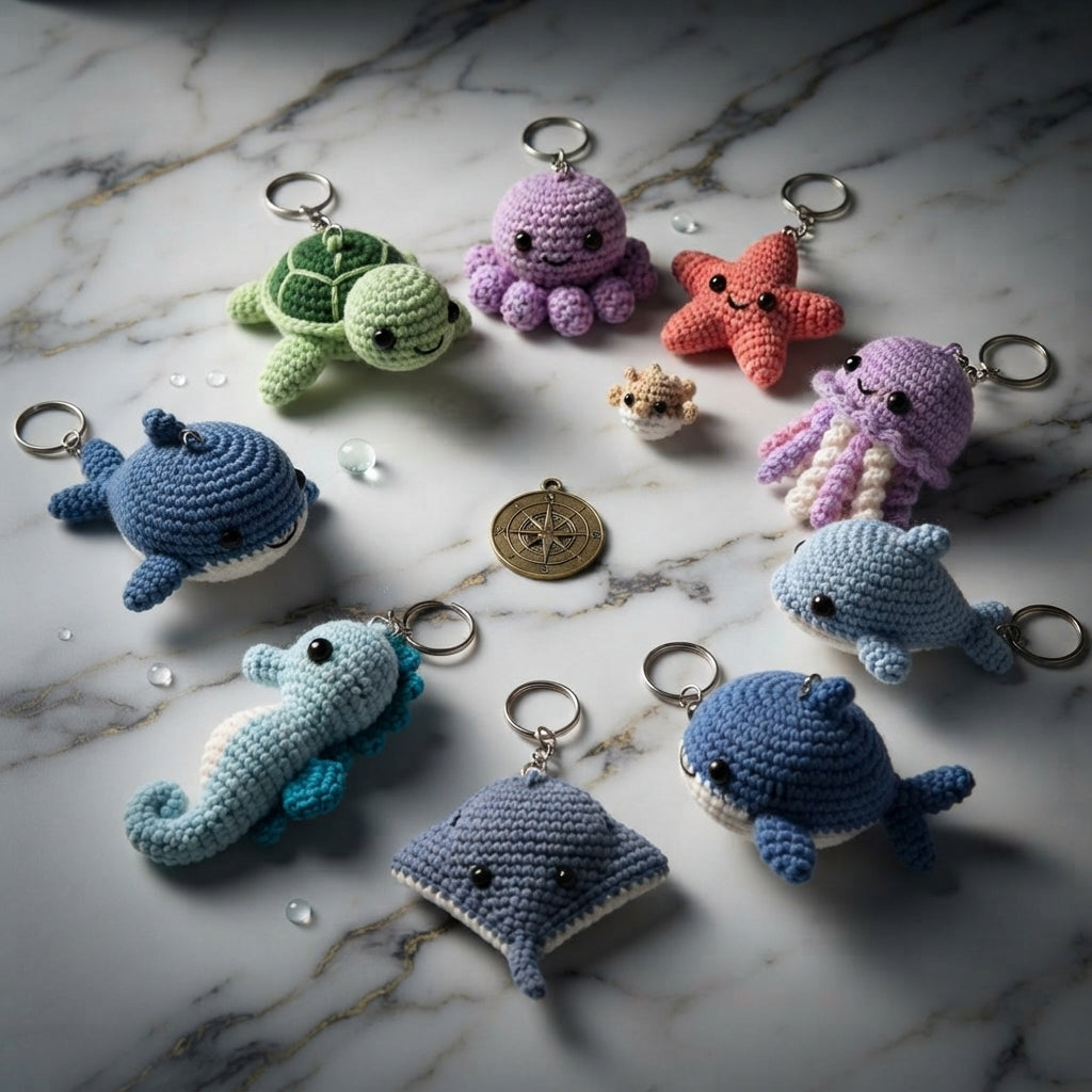 Massive 10+ Mini Charm Patterns | Crochet Bundle — Design 2