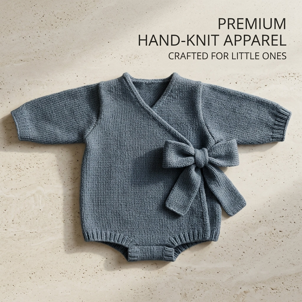 Knitting Wool Kimono Baby Crochet Pattern | Crochet Pattern PDF