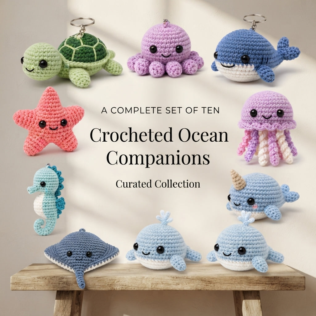 Massive 10+ Mini Charm Patterns | Crochet Bundle — Design 2