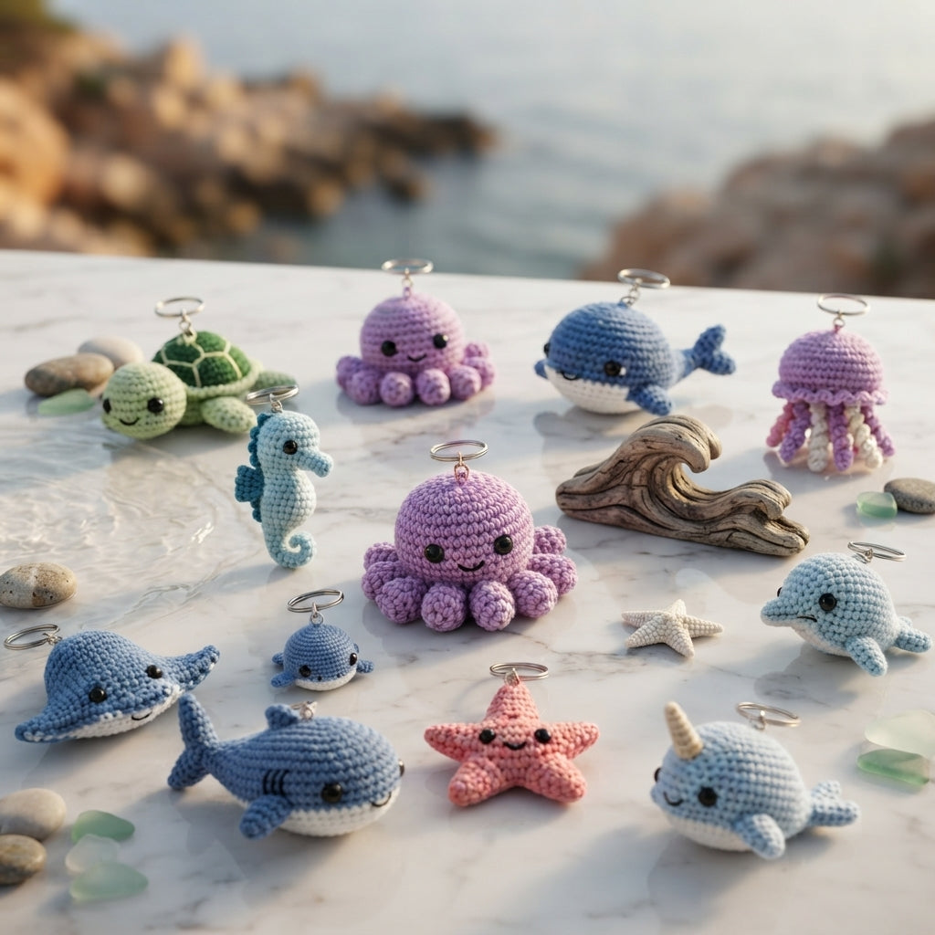 Massive 10+ Mini Charm Patterns | Crochet Bundle — Design 2