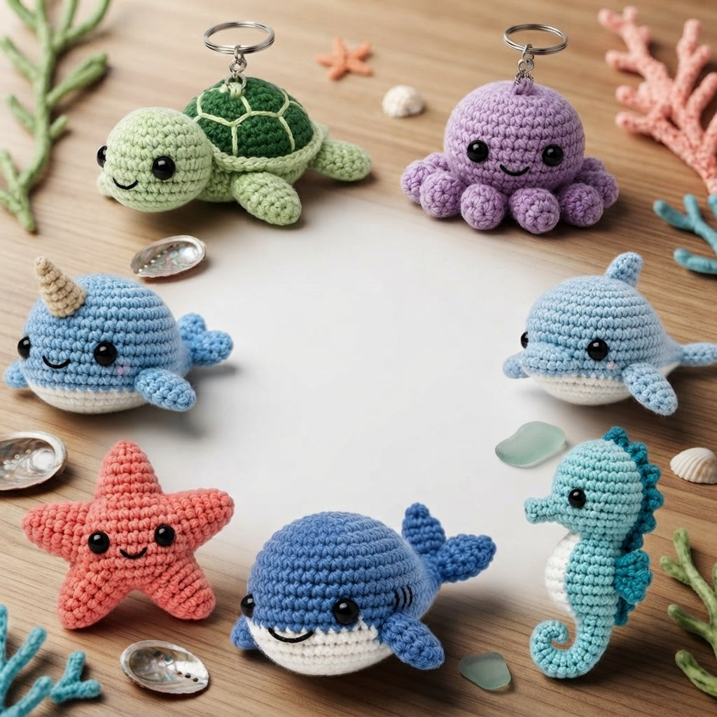 Massive 10+ Mini Charm Patterns | Crochet Bundle — Design 2