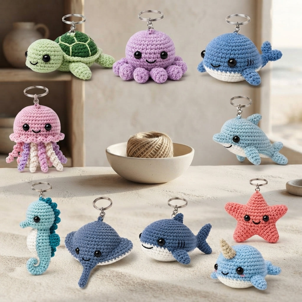 Massive 10+ Mini Charm Patterns | Crochet Bundle — Design 2