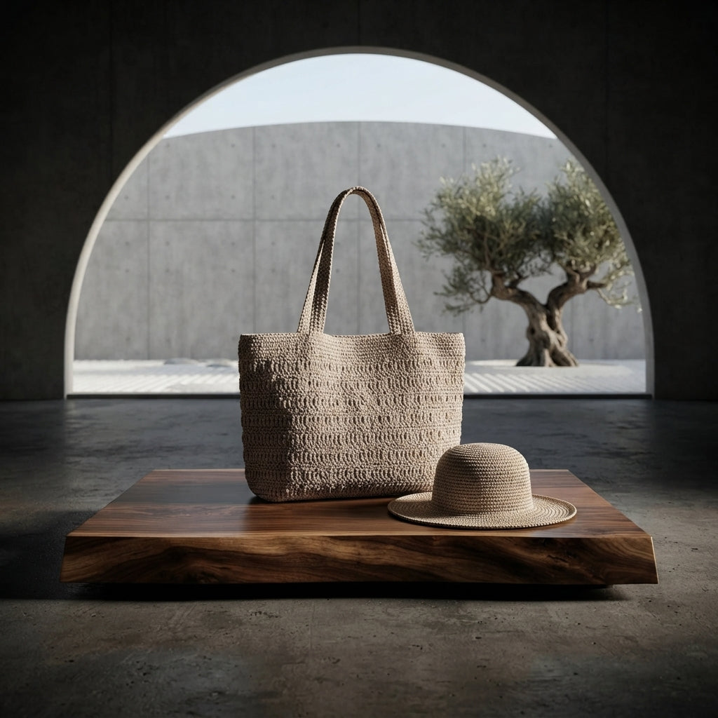 Shopper Tote Shoulder Bag Tote | Crochet Pattern PDF