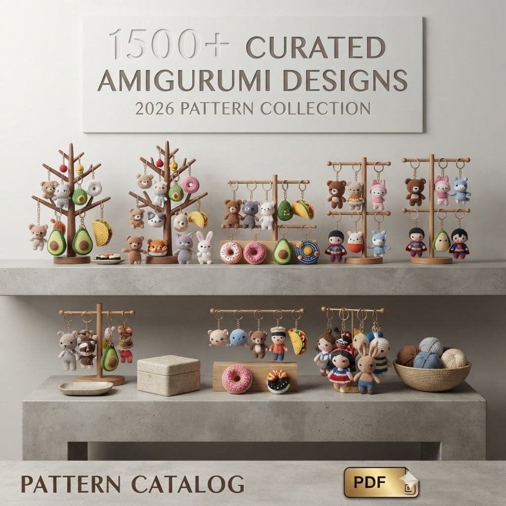 Complete Keychain Library | 1500+ Crochet Patterns