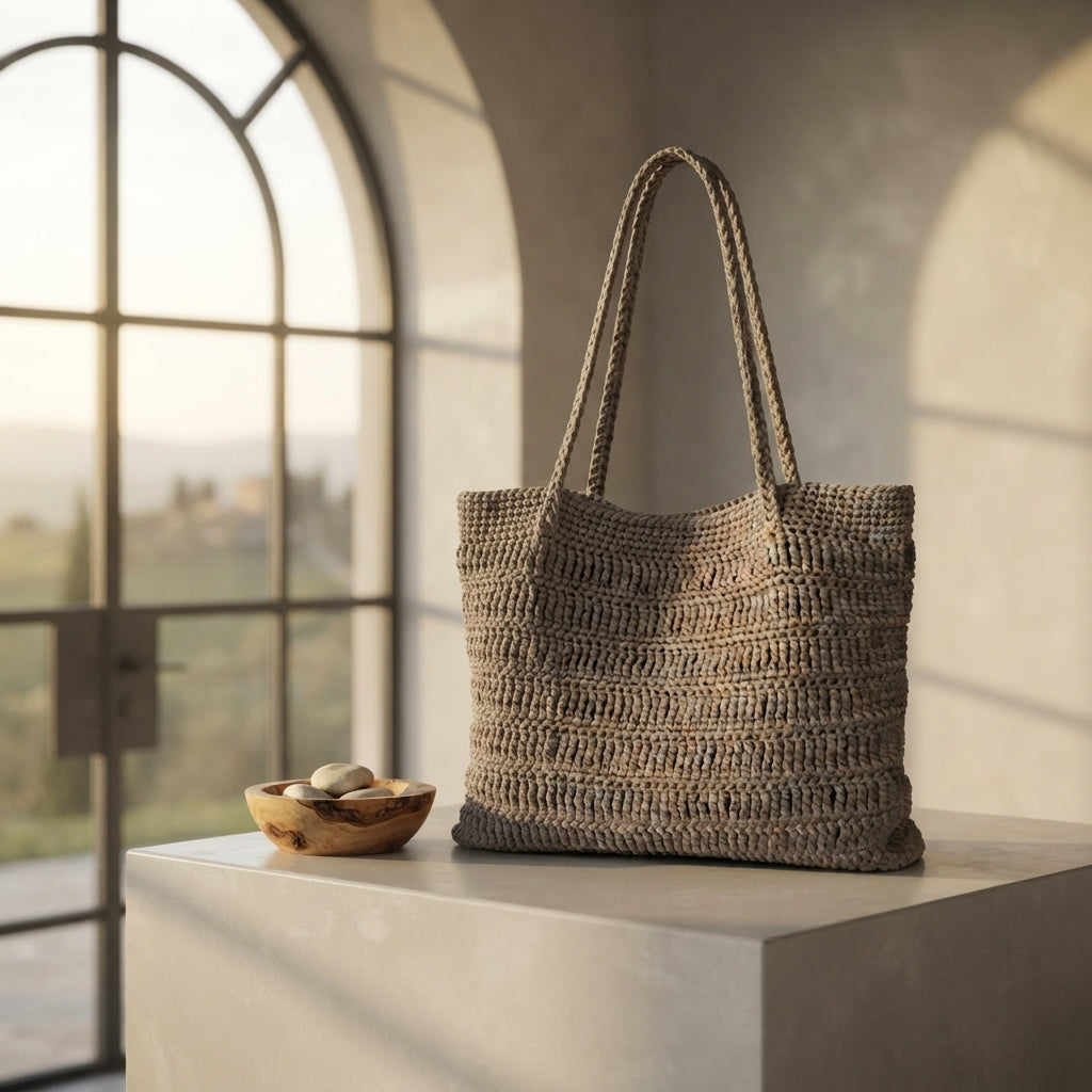 Shopper Tote Shoulder Bag Tote | Crochet Pattern PDF