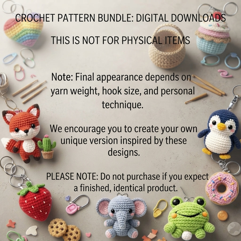 Complete Keychain Library | 1500+ Crochet Patterns