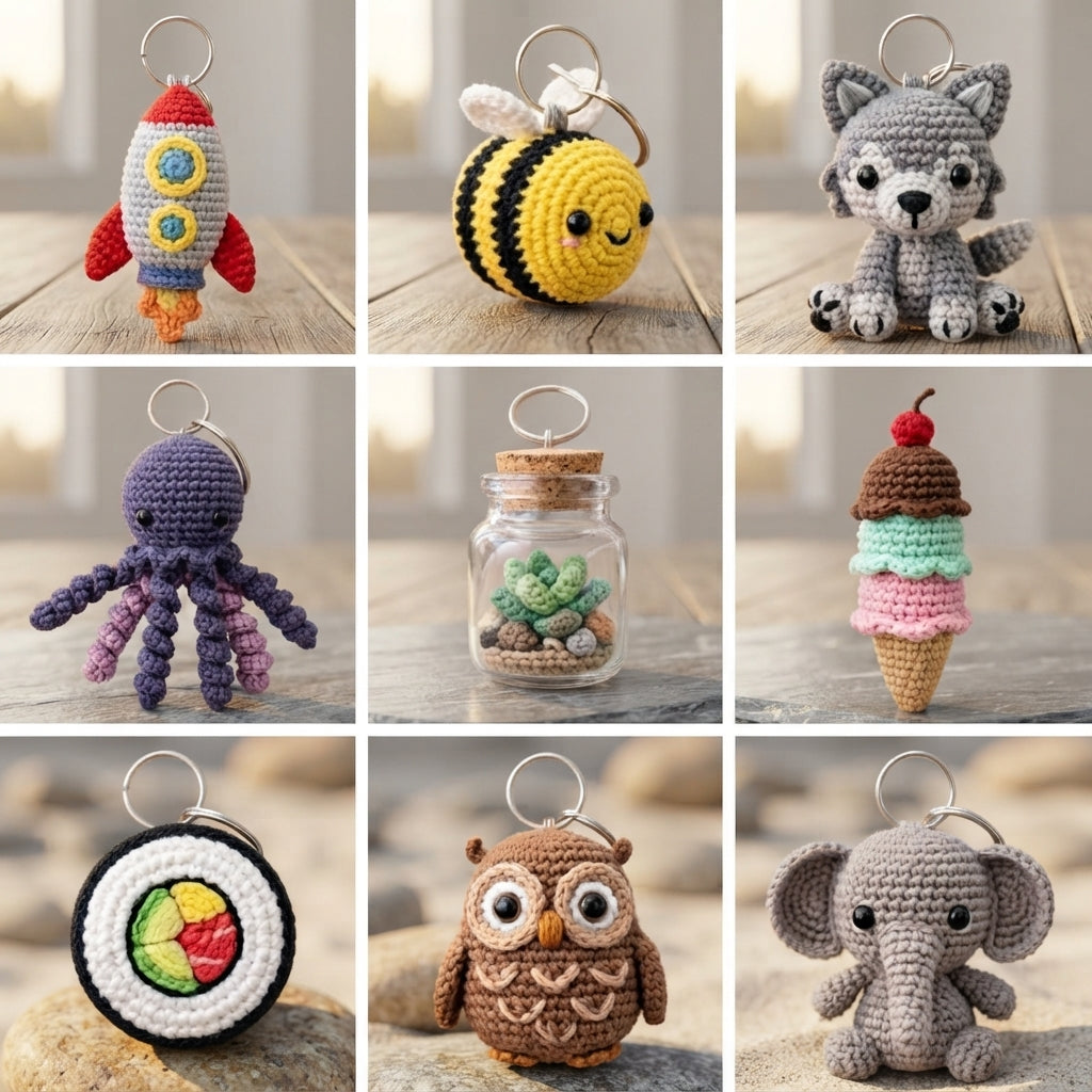 Complete Keychain Library | 1500+ Crochet Patterns