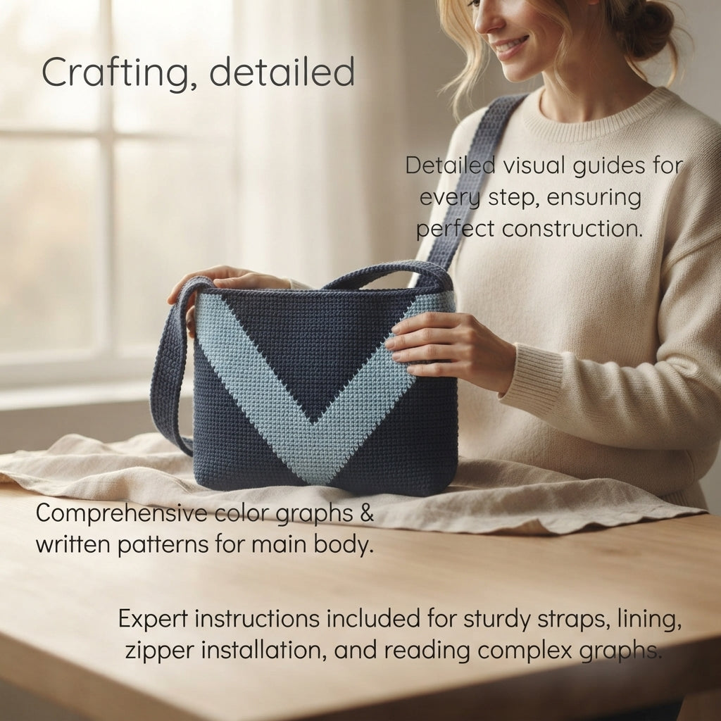 Orca Orca Crossbody | Crochet Pattern PDF