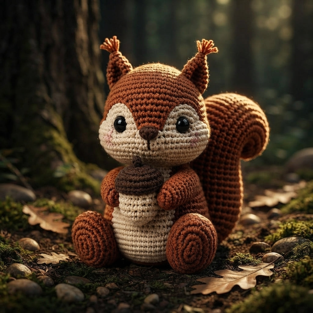 Squirrel Toy Amigurumi | Amigurumi Pattern PDF