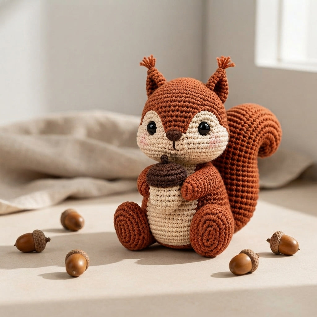Squirrel Toy Amigurumi | Amigurumi Pattern PDF