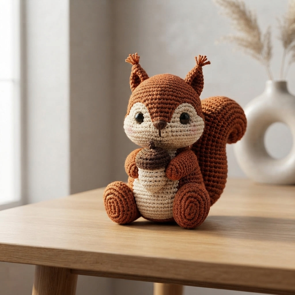Squirrel Toy Amigurumi | Amigurumi Pattern PDF