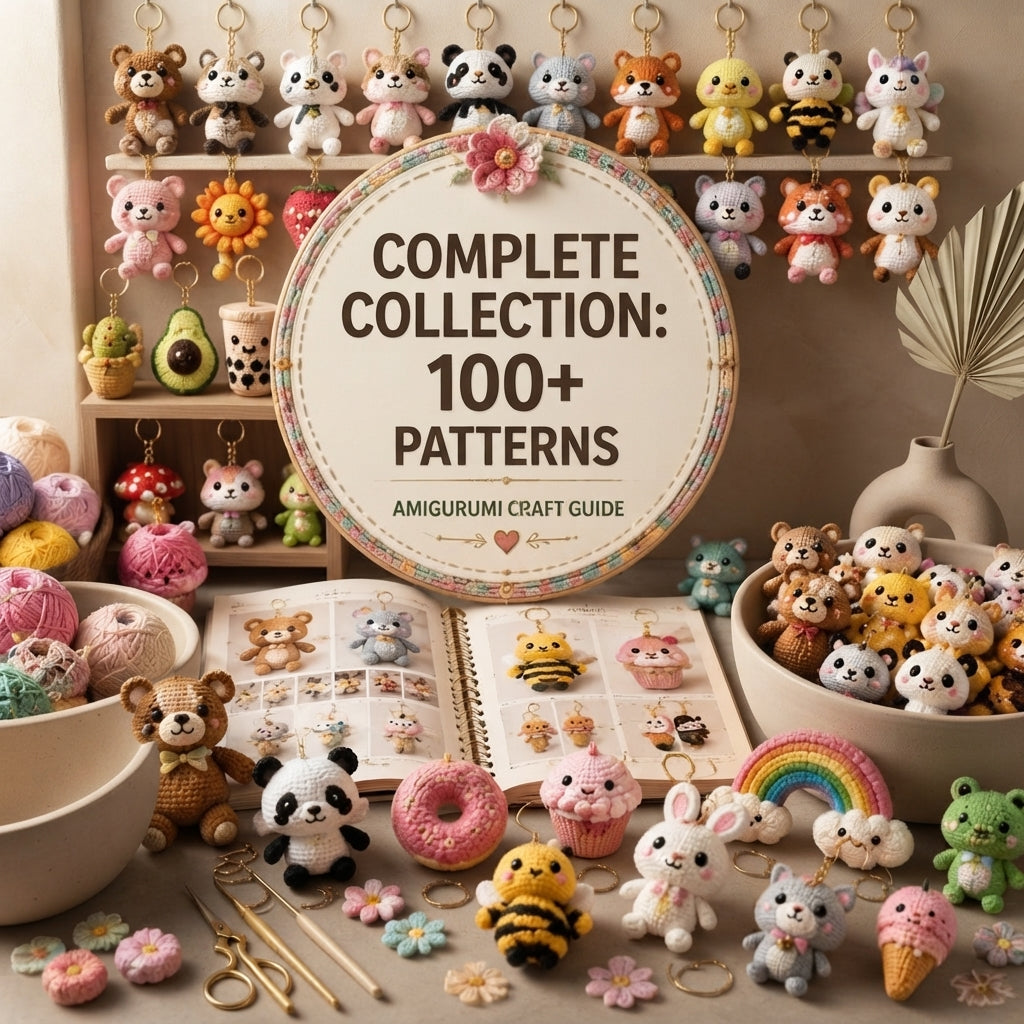 Ultimate Keychain Collection | 100+ Amigurumi PDF
