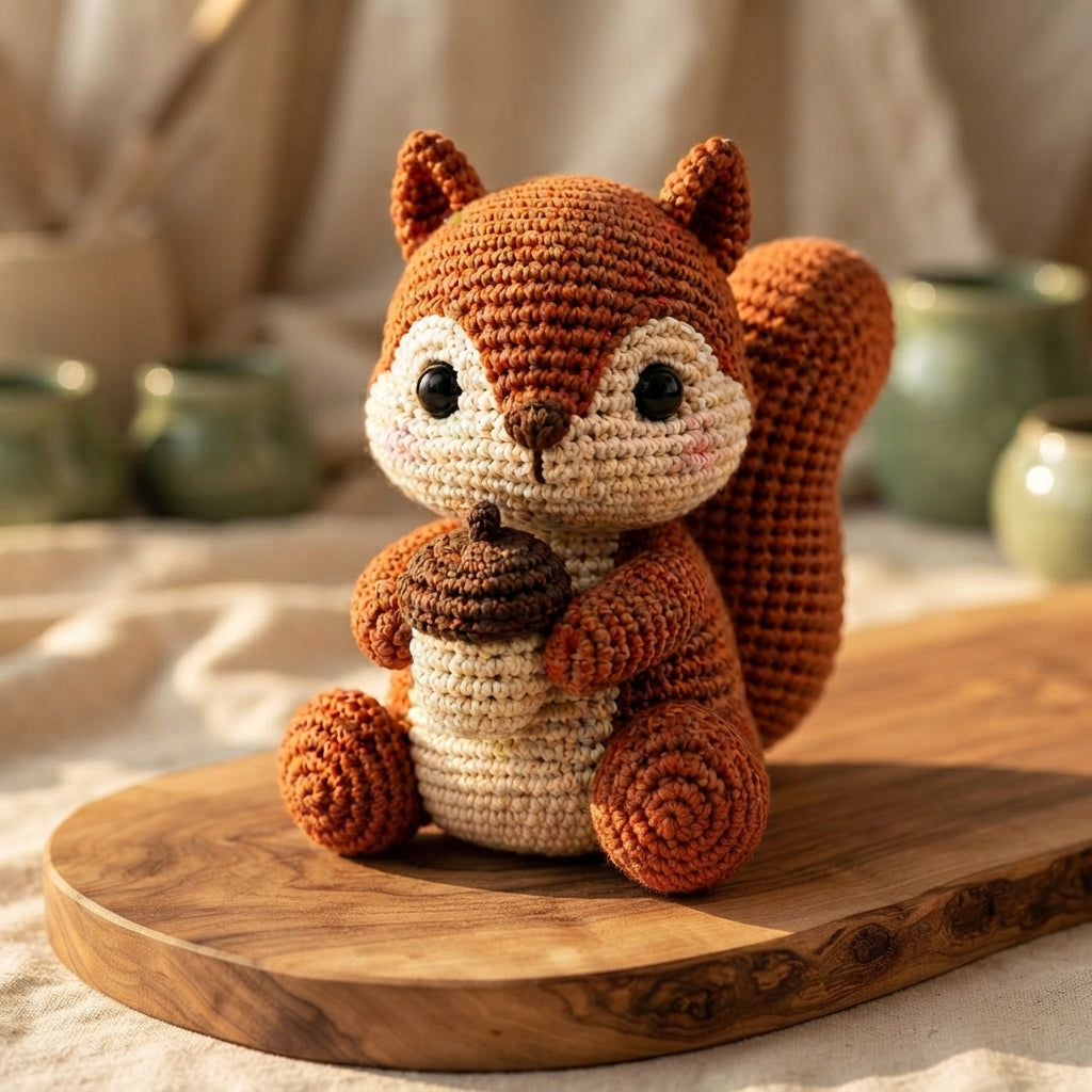 Squirrel Toy Amigurumi | Amigurumi Pattern PDF
