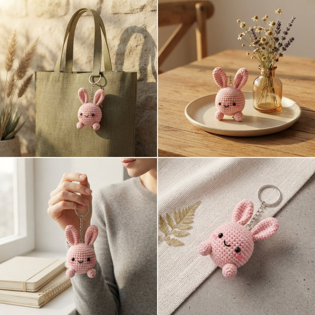 Charming Keychain Bag Charm | Amigurumi Pattern — Design 5