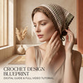 Airy Mesh Summer Hair Accessory | Crochet Pattern PDF