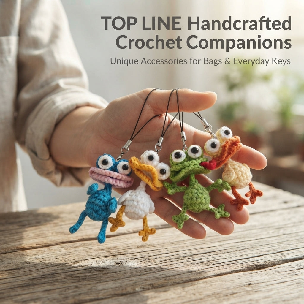 Sweet Mini Bag Charm | Crochet Keychain Pattern — Design 3