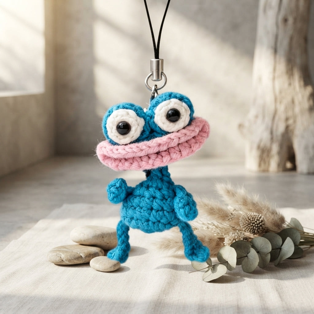 Sweet Mini Bag Charm | Crochet Keychain Pattern — Design 3