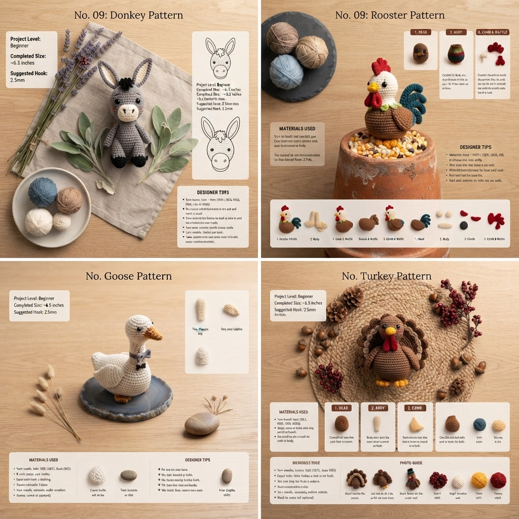 Amigurumi Amigurumi Doll V4 | Amigurumi PDF Guide
