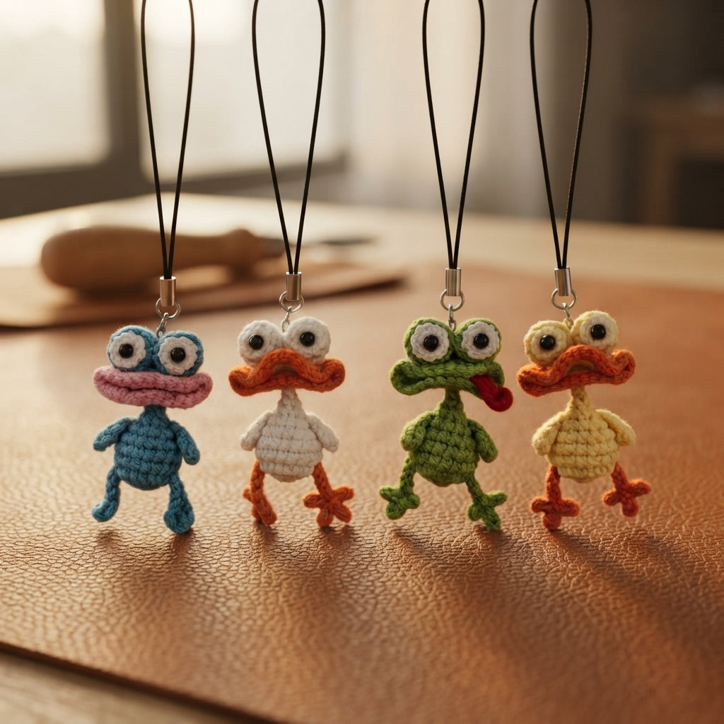 Sweet Mini Bag Charm | Crochet Keychain Pattern — Design 3
