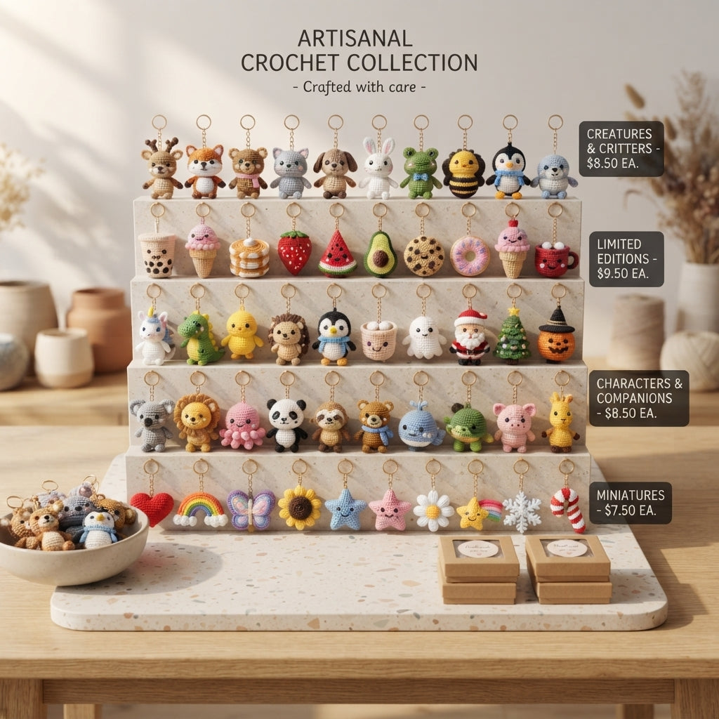 Ultimate Keychain Collection | 100+ Amigurumi PDF