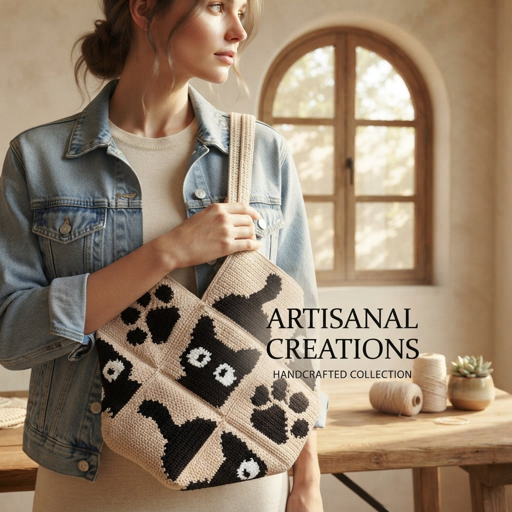 Cat Paw Tote | Crochet Pattern PDF