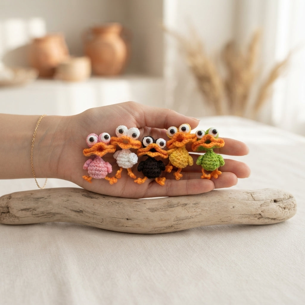 Sweet Mini Bag Charm | Crochet Keychain Pattern — Design 3