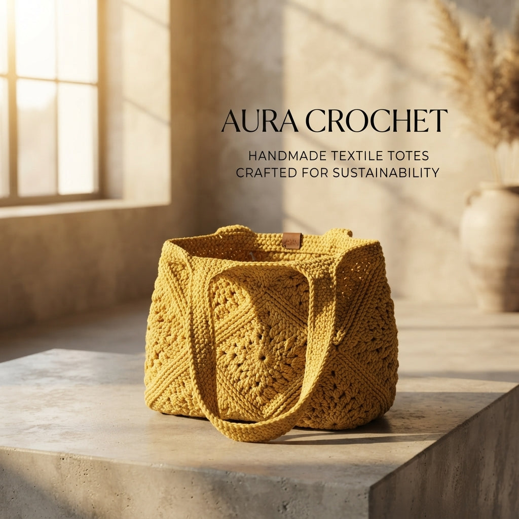 Granny Square Granny Square Tote V6 | Crochet Pattern PDF