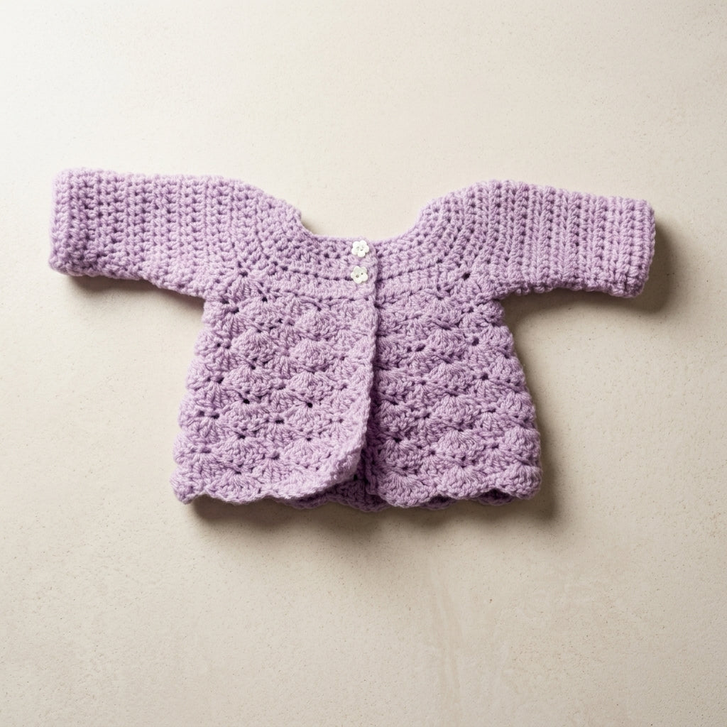 Cardigan Sweater Beginner Baby Cardigan | Crochet Pattern PDF