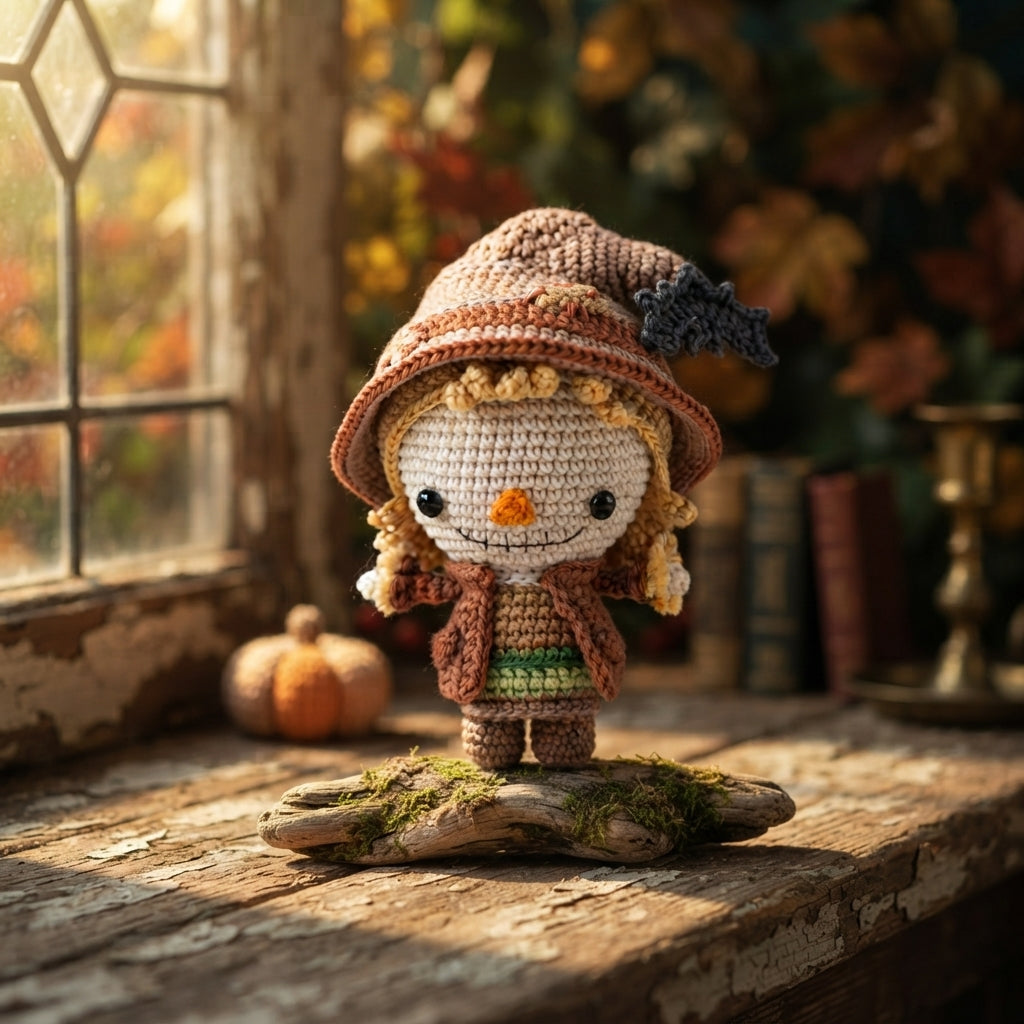 Cute Mini Charm Keyring | Amigurumi PDF Guide