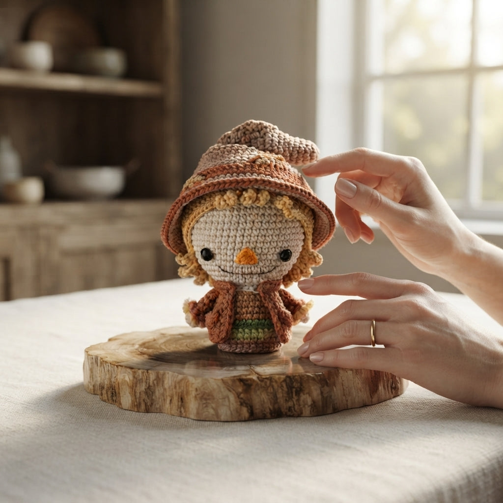 Cute Mini Charm Keyring | Amigurumi PDF Guide